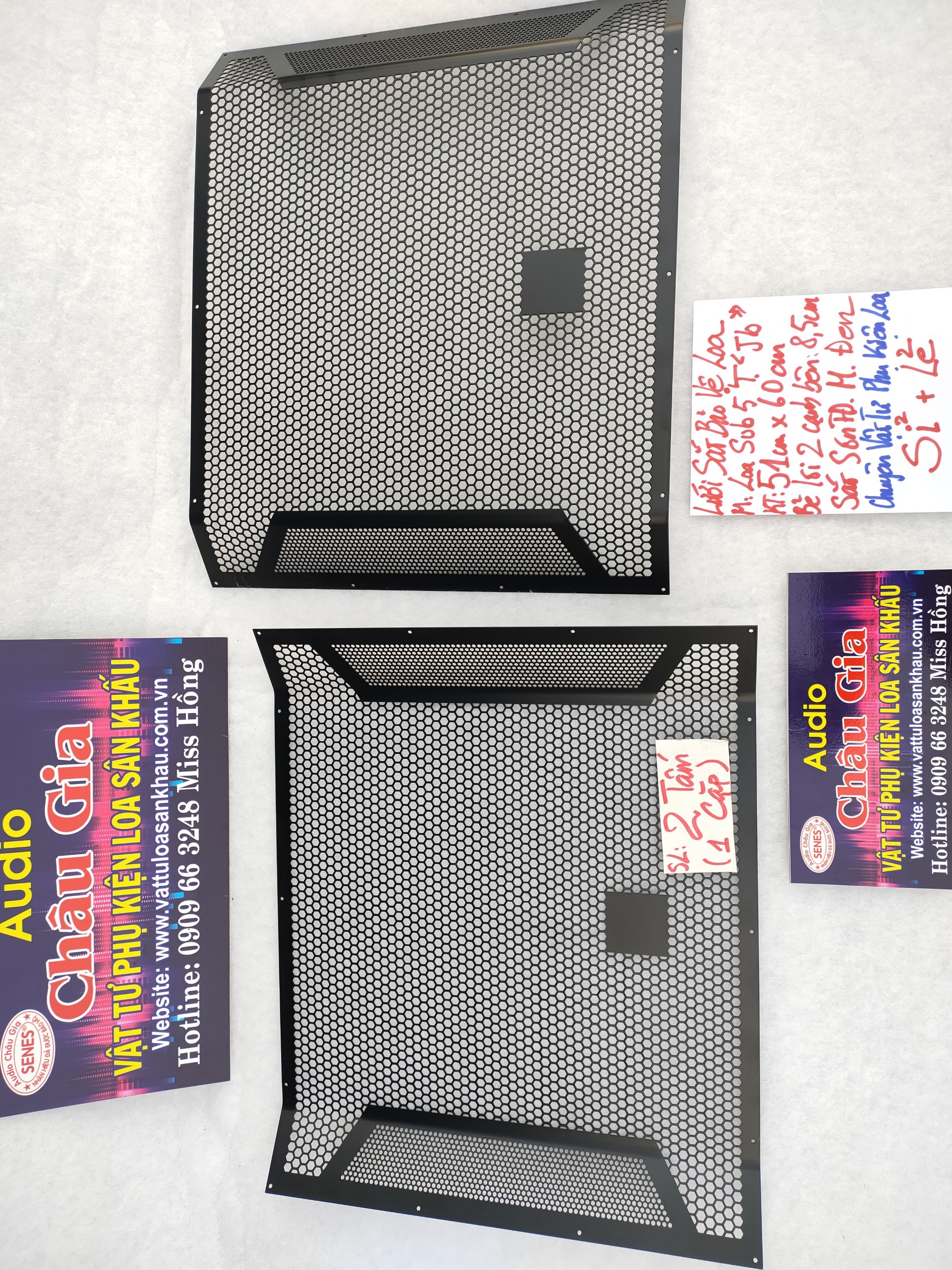 LƯỚI SẮT BẢO VỆ LOA AUDIO CHÂU GIA