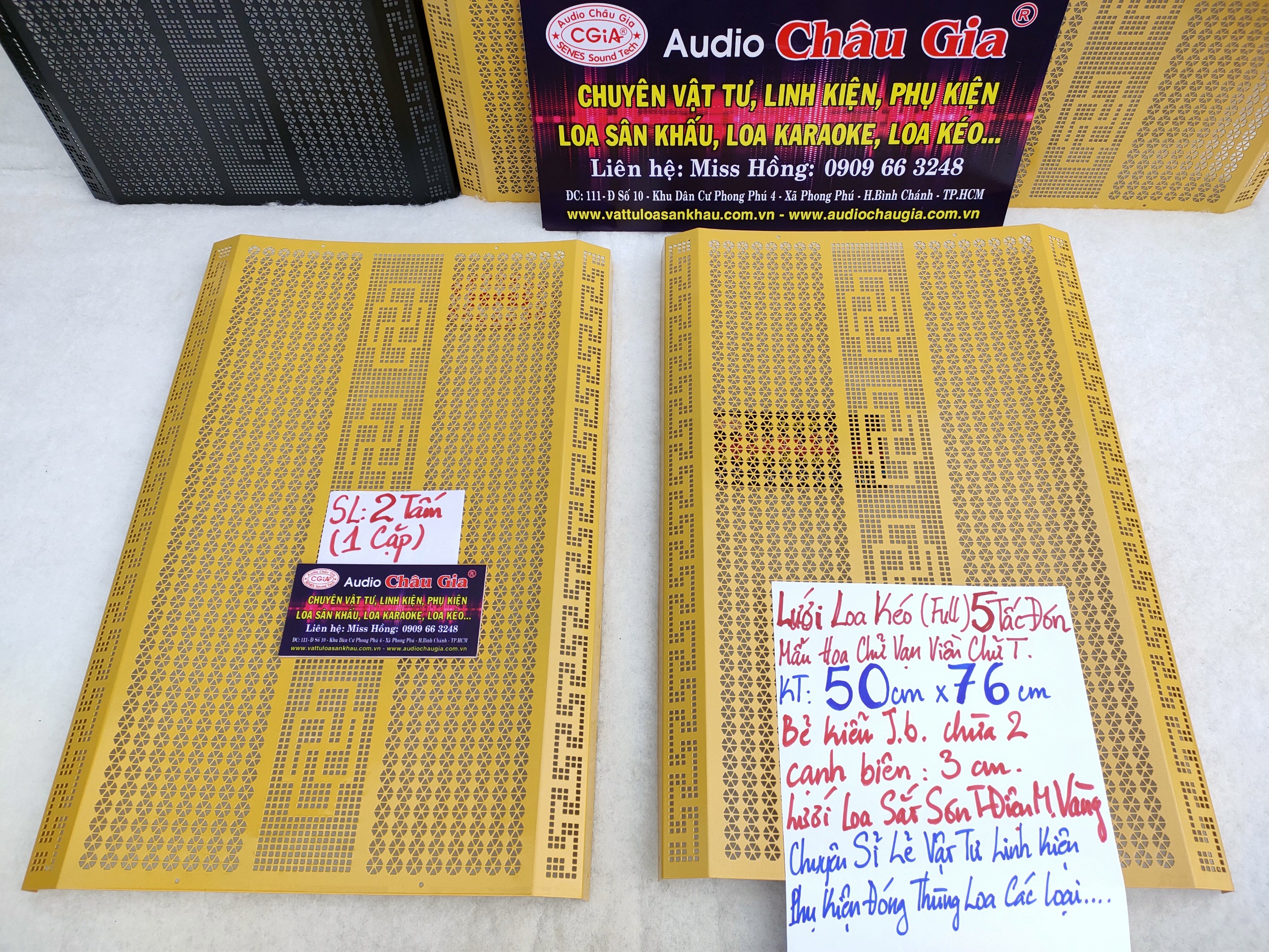 LƯỚI LOA KÉO (FULL) 5 TẤC ĐƠN AUDIO CHÂU GIA